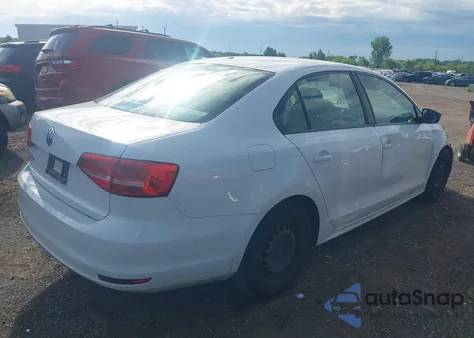 2015 Volkswagen Jetta 2.0L S from USA, damaged, VIN 3VW2K7AJ4FM327068